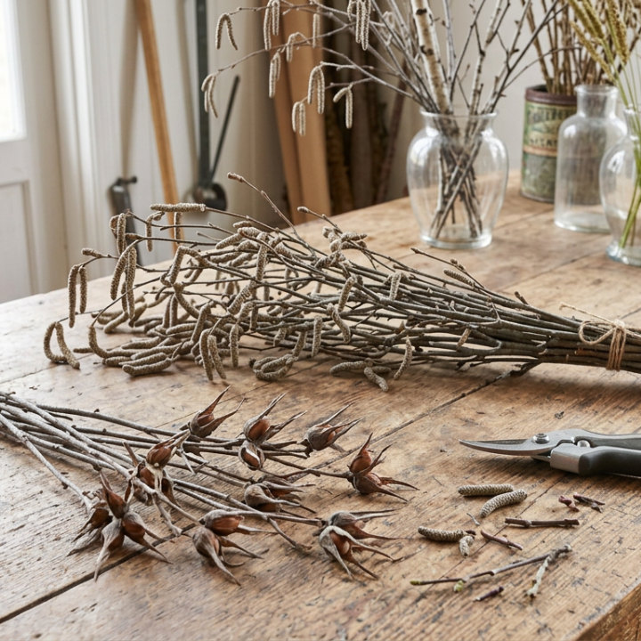 Beaked-Hazelnut-Stems