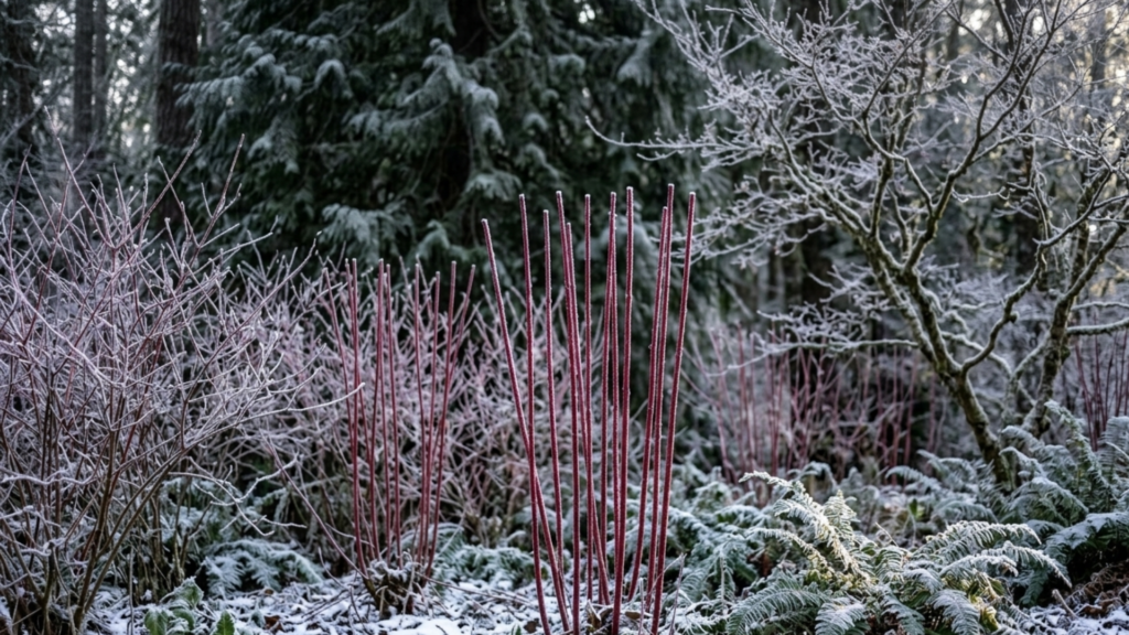 Red Osier Dogwood growing in the PNW
